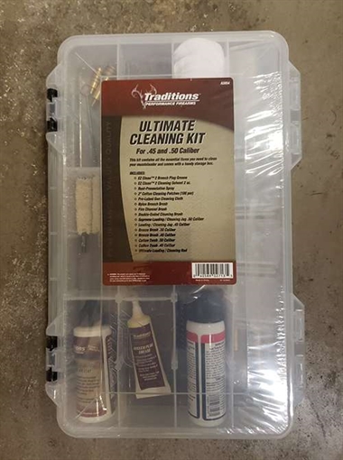 Picture of TRADITIONS MUZZLELOADING ULTIMATE CLEANING KIT W PLANO BOX 45/50 CAL ( 6 PER CASE ) 3854 A3854