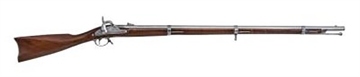 Picture of Traditions 1861 Springfield 58 Cal Percussion 40" Stainless Round Barrel, Oiled Walnut Stock, Fixed Front Sight, Adjustable Rear Sight R186100
