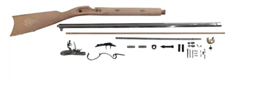Picture of TRADITIONS MOUNTAIN FLINTLOCK RIFLE KIT RBP 50 CAL 32 IN WHITE BBL RAW WOOD ( 5 PER CASE ) KR59208