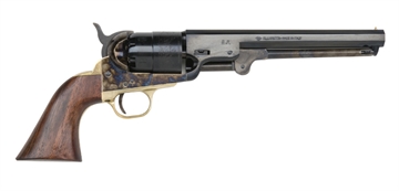 Picture of TRADITIONS 1851 NAVY BLACK POWDER REVOLVER HBP 44 CAL STEEL 7.375 IN BLUED BBL WOOD GRIP FR18512