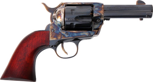 Picture of Traditions 1873 Frontier 357 Mag 6rd 3.50" Blued Cylinder & Barrel Color Case Hardened Steel Frame Walnut Navy Size Grip SAT73005