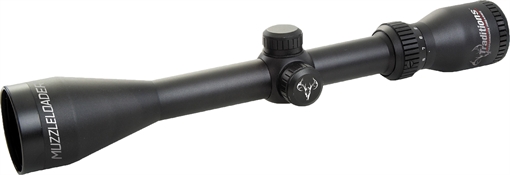 Picture of Traditions Muzzleloader Scope 3-9x 40mm Matte Finish Illuminated Range Finding Reticle A1143RIR