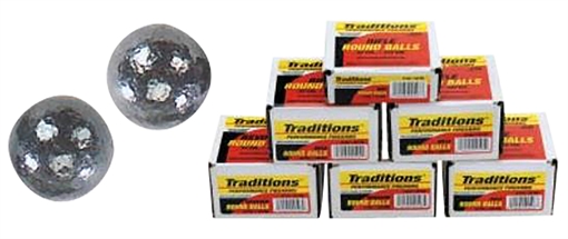 Picture of Traditions Rifle Round Balls 50Cal Lead Ball 177gr 20/Box A1241