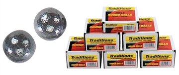 Picture of Traditions Rifle Round Balls 50Cal Lead Ball 177gr 20/Box A1241