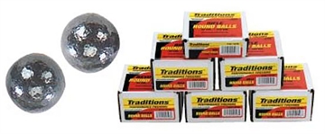 Picture of TRADITIONS MUZZLELOADING RIFLE LEAD ROUND BALL 50 CAL 490 DIA 100/ PK ( 6 PER CASE ) A1644