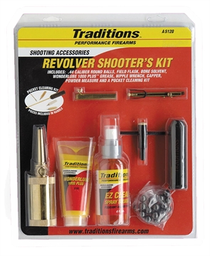 Picture of Traditions Sportsman Kit 44 Cal Revolver Nylon Bristles 1 Kit A5120