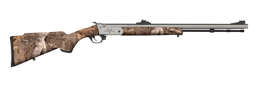 Picture of Traditions Buckstalker XT 50 Cal 209 Primer 24", Stainless Cerakote Barrel/Rec, Next Wyld Camo Synthetic Stock, Fiber Optic Sights R721108432S