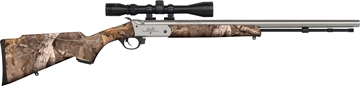 Picture of Traditions Buckstalker XT 50 Cal 209 Primer 24", Stainless Cerakote Barrel/Rec, Next Wyld Camo Synthetic Stock, 3-9x40mm Scope R5721108432