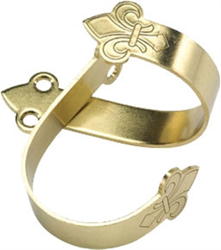 Picture of TRADITIONS GUN HANGERS BRASS CURVED WITH FELT LINING A1701