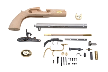 Picture of Traditions Trapper Pistol Kit 50 Cal Percussion 9.75" Blued Octagon Barrel Sidelock Action KPC51002