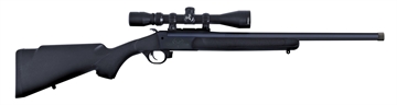 Picture of Traditions Outfitter G3 Rifle 350 Legend Single Shot 22" Barrel Synthetic Black Stock Elite XT Trigger 9x40 Duplex Scope CR5-350030L