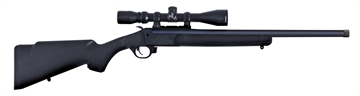Picture of Traditions Outfitter G3 Rifle 450 Bushmaster Single Shot 22" Barrel Synthetic Black Stock Elite XT Trigger 9x40 Duplex Scope CR5-450030
