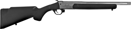 Picture of Traditions Outfitter G3 Youth 300 Blackout 1rd 16.50" Stainless Cerakote Fluted Threaded Barrel, Drilled & Tapped Steel Receiver, Fixed Black Synthetic Stock, Right Hand CRY301130T