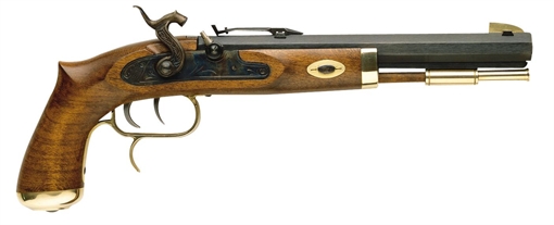 Picture of Traditions Trapper SAO 50 Cal #11 Percussion 9.75" 1rd Blued Frame & Barrel Hardwood Grip P1100