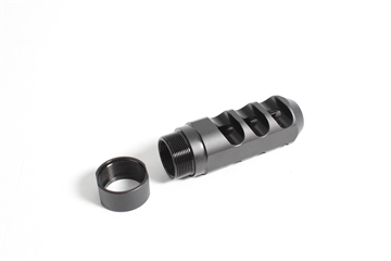 Picture of Traditions Traditions Pro Series Muzzle Brake 3/4-24 Fits NitroBolt,NitroFire Pro&Pursuit XT Pro A1660
