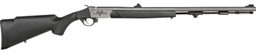 Picture of Traditions Pursuit XT 50 Cal 209 Primer 26" Stainless Cerakote Black Synthetic Stock Includes Williams Fiber Optic Sights R74110440S