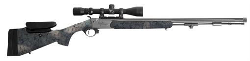 Picture of Traditions Traditions Pursuit XT Pro Muzzleloader .50 Cal 26 in. Tungsten/Desert Web w/Scope R53-746604537 R53746604537