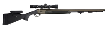 Picture of Traditions Pursuit XT Pro w/Scope 50 Cal Tungsten Cerakote 26" Fluted/Threaded w/VAPR Twist Barrel, Black Adj Cheek Piece & LOP Synthetic Stock, 3.5-10x44mm Duplex R53-74660450