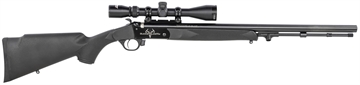 Picture of Traditions Buckstalker XT 50 Cal 209 Primer 24" Blued Barrel/Rec Black Synthetic Stock 3-9x40 Scope R572000840