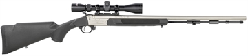 Picture of Traditions Pursuit XT 50 Cal 209 Primer 26" Stainless Cerakote Black Synthetic Stock 3-9x40 Scope R574110440