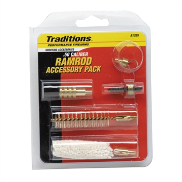 Picture of Traditions Ramrod Accessories Pack for Muzzleloader .50 cal (5 popular tips) 10/32 threads A1205