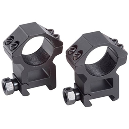 Picture of TRADITIONS RINGS TACTICAL 1" 4 SCREW HIGH MATTE BLACK A763H
