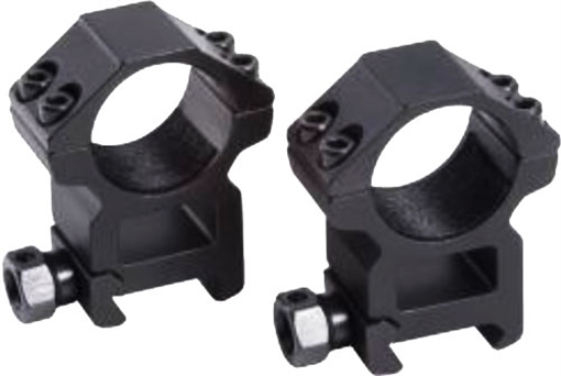 Picture of TRADITIONS RINGS TACTICAL 1" 4 SCREW EXTRA HIGH MATTE BLACK A763XH