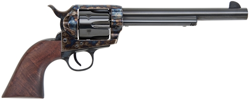 Picture of Traditions 1873 45 Colt (LC) 6rd 7.50" Blued Cylinder/Barrel Color Case Hardened Steel Frame with Walnut Grips SAT73004