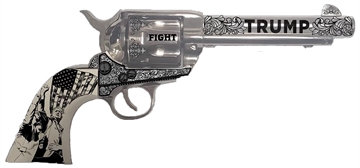 Picture of Traditions 1873 45 Long Colt 6rd 5.50" Nickel White PVC Grip SAT73132FT