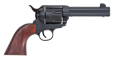 Picture of Traditions 1873 Rawhide 22 LR Caliber with 4.75" Barrel, 6rd Capacity Cylinder, Overall Blued Finish Steel & Walnut Grip SAT7322053