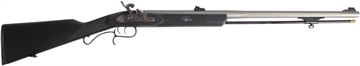 Picture of Traditions ShedHorn 50 Cal Musket 26" Fluted, Stainless Barrel/Rec, Black Synthetic Stock, Williams Fiber Optic Sights, Accelerator Breech Plug R391050