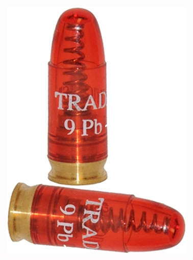 Picture of Traditions Snap Caps Handgun 9mm Plastic w/Brass Base 5/Pack ASM9