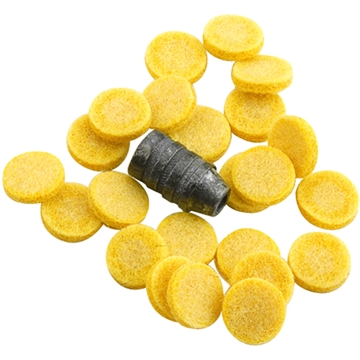 Picture of TRADITIONS MUZZLELOADING BLACK POWDER REVOLER WONDER WADS EZ LUBED 44-45 CAL 50/PK ( 6 PER CASE ) A1262