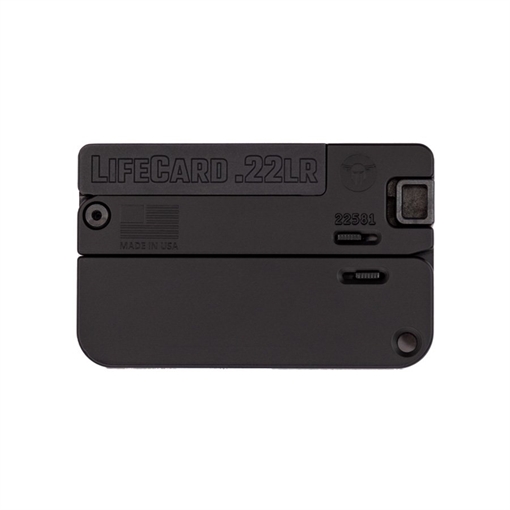 Picture of Trailblazer Firearms Lifecard Pistol - Black | .22 LR | 2.5" Barrel | Single Shot | All Aluminum LC1