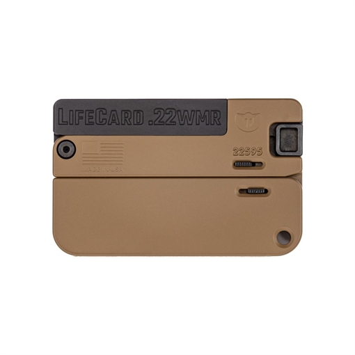 Picture of TRAILBLAZER LIFECARD 22WMR SINGLE SHOT BARRETT BROWN LC2-BBN