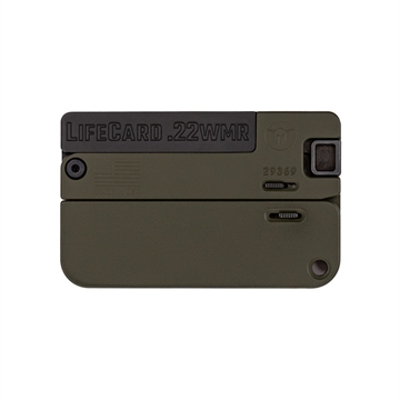 Picture of TRAILBLAZER LIFECARD 22WMR SINGLE SHOT OLIVE DRAB GREEN LC2-ODG