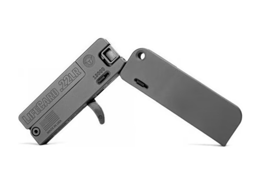 Picture of Trailblazer Firearms LC1-P Lifecard Pistol - Sniper Grey | .22 LR | 2.5" Barrel | Single Shot | Poly Handle LC1-P-SG