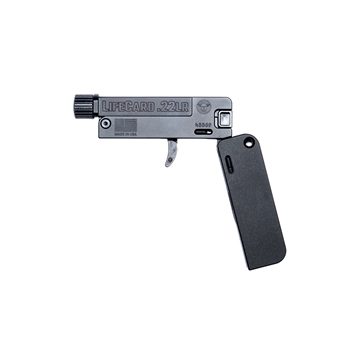 Picture of Trailblazer Firearms Lifecard Pistol - Black .22 LR 2.5" Threaded Barrel Single Shot Poly Handle LC1-P-T