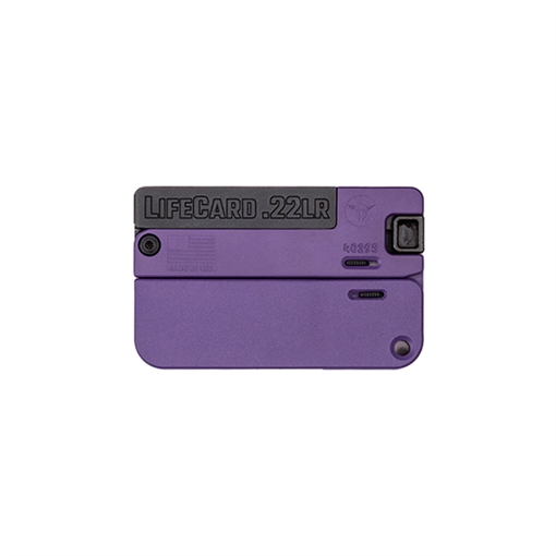 Picture of TRAILBLAZER POLY LIFECARD FLD 22LR BRITE PURPLE LC1-P-BP LC1PBP