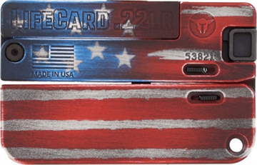 Picture of TRAILBLAZER LIFECARD 22WMR SINGLE SHOT AMERICAN FLAG LC2-GBA