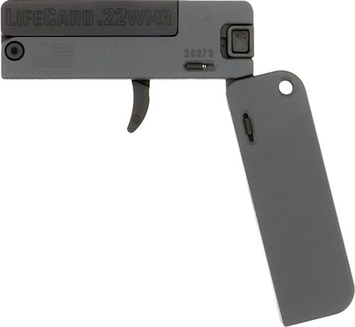 Picture of TRAILBLAZER LIFECARD 22WMR SINGLE SHOT W/22LR BBL SGREY LC2-SG-LRCB