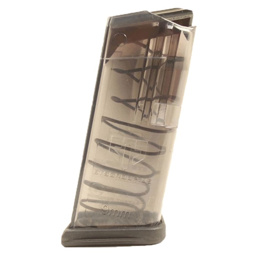 Picture of ELITE TACTICAL SYSTEMS GLOCK 26 POLY MAGAZINE SMOKE 10RD 9MM (00516) GLK-26