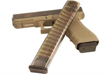 Picture of Elite Tactical Systems Group TRANSLUCENT MAGAZINE 31RD FOR GLOCK 17/19 GLK-18