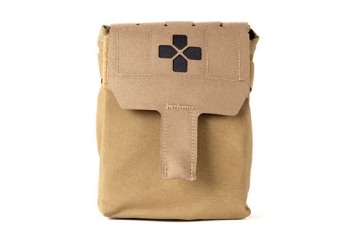 Picture of BLUE FORCE GEAR TRAUMA KIT NOW!- MOLLE MOUNTED HELIUM WHISPER ADVANCED SUPPLIES COYOTE BROWN CB HW-TKN-MED-ADV-