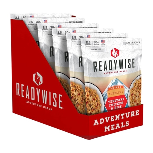 Picture of Wise Foods TREELINE TERIYAKI CHICKEN & RICE 6 PACK RW05-003