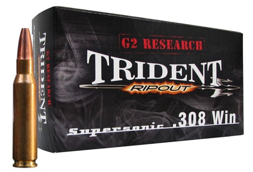 Picture of G2 Research 308 WINCHESTER 150GR SUBSONIC HOLLOW POINT 20/BOX G00616