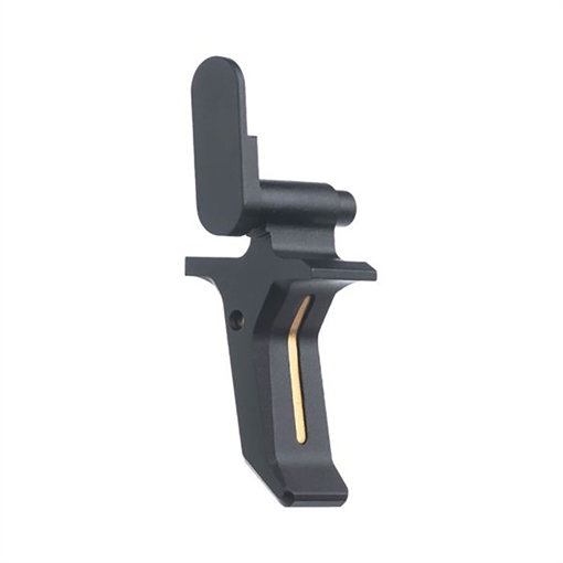 Picture of Tyrant Cnc TRIGGER FOR SIG SAUER P320 BLACK W/GOLD HARDWARE TD-P320-TRIG-BLACK-GOLD