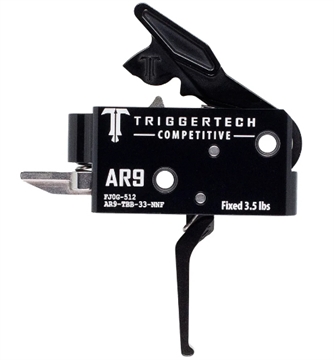 Picture of TRIGGER TECH AR9 COMPETITIVE FLAT BLK/BLK 2 STAGE TRIGGER 3.5 LB AR9-TBB-33-NNF