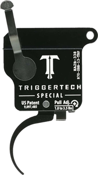 Picture of TRIGGER TECH R700 BLK SPECIAL PRO CURVED BLK/BLK SINGLE STAGE RH TRIGGER 1 TO 3.5 LBS W BOLT RELEASE R70-SBB-13-TBP
