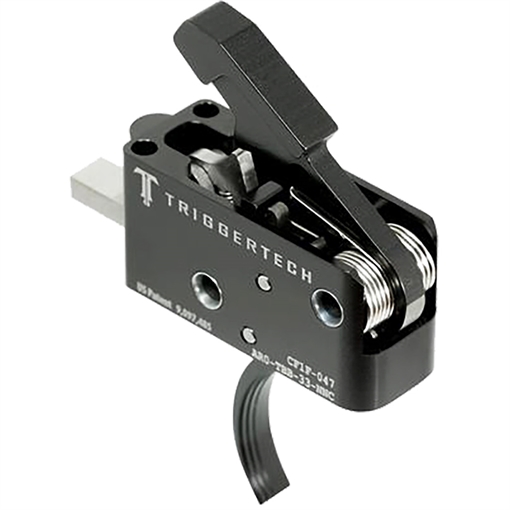 Picture of TriggerTech Competitive Primary Two-Stage Traditional Curved Trigger with 3.50 lbs Draw Weight for AR-15 Right AR0TBS33NNC